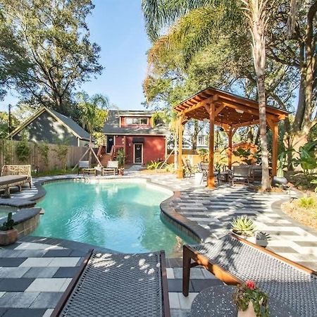 Unique Studio W Pool Spa & Gardens Near Downtown Jacksonville Exterior photo